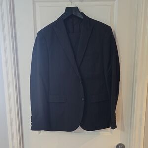 Classic Charcoal Men's 2 Piece Suit